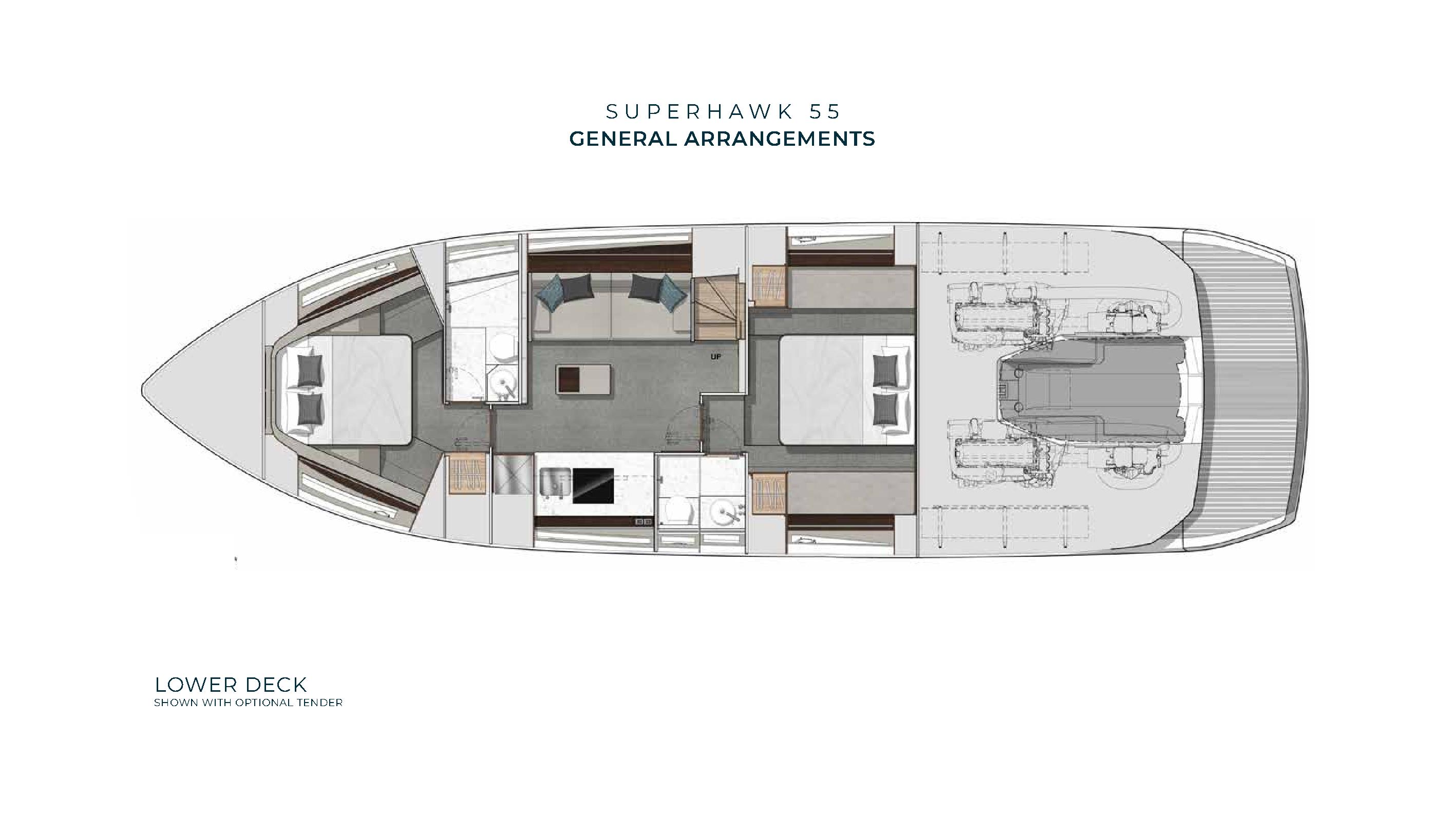 2023 SUNSEEKER 55 SUPERHAWK 